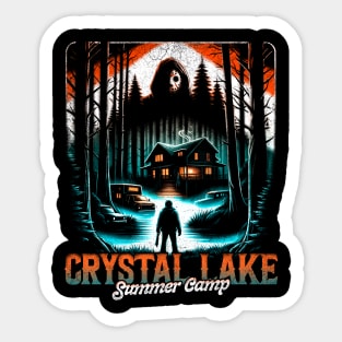 Crystal Lake Summer Camp Sticker